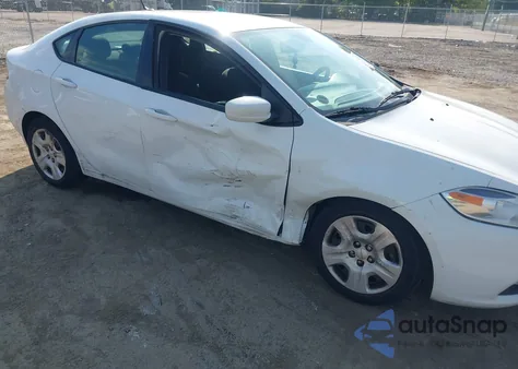 2015 Dodge Dart Se из США, поврежденный, VIN 1C3CDFAA1FD320509